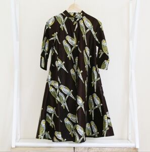 Zuri Bird Pattern Dress